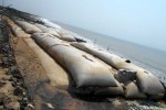 Geo-tube sea wall project faces delay