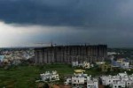 Dark clouds hovering over Bhubaneswar Dark clouds hovering over Bhubaneswar